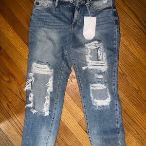 KanCan Blue Distressed Jeans